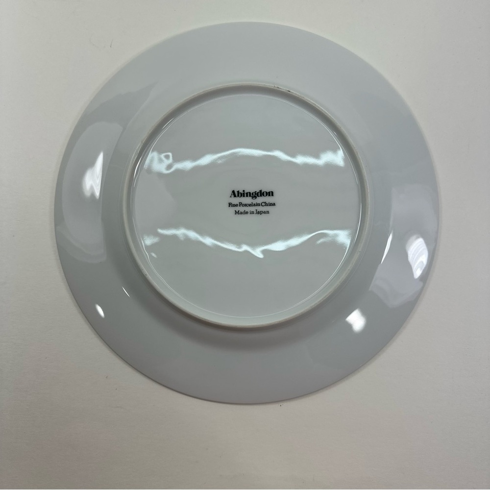 Abingdon China Dinner Plates 10 1/4" Fine Porcelain Japan Replacement - Picture 4 of 5